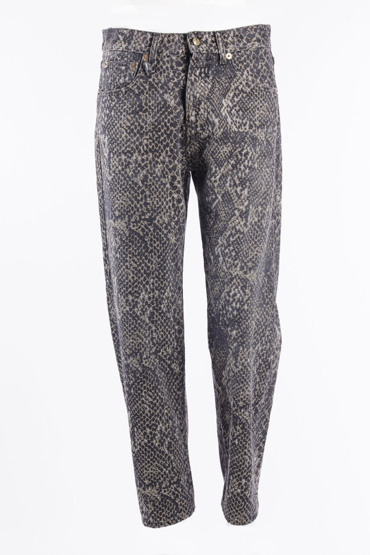Jeans R13W5083-D462A BF Jean brown snake jacquard, R 13