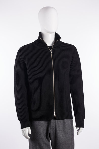 Strickjacke SHOAM0095 black, MM6