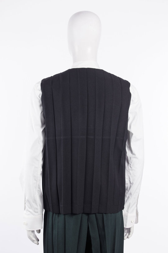 Weste HP58-FE161 black, Homme Plissé Issey Miyake