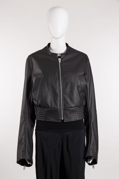 Lederjacke  Faux S52AM0343 black, MM6