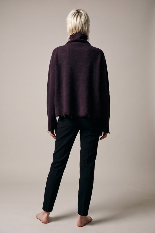 Pullover 226 133 07 08 purple, RUNDHOLZ