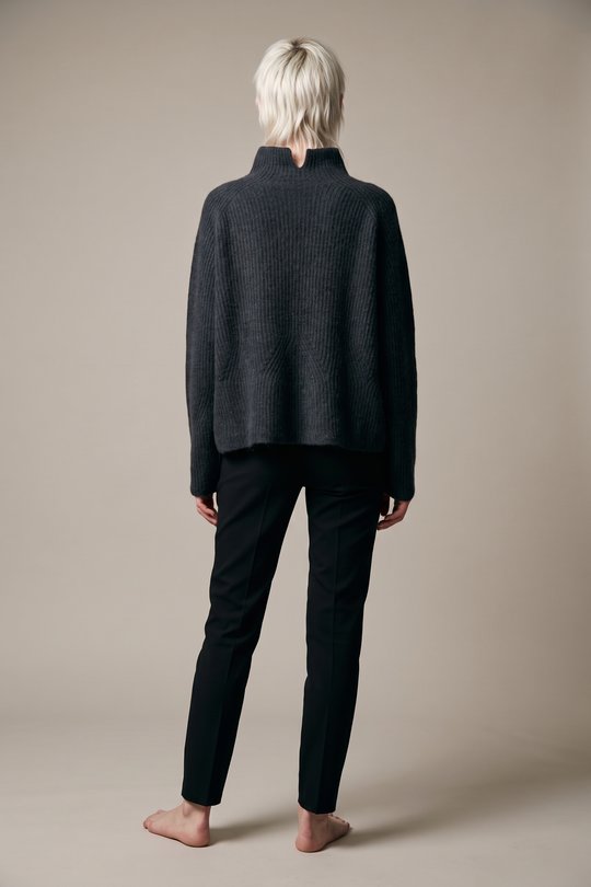 Pullover 226 133 07 04 petrol, RUNDHOLZ