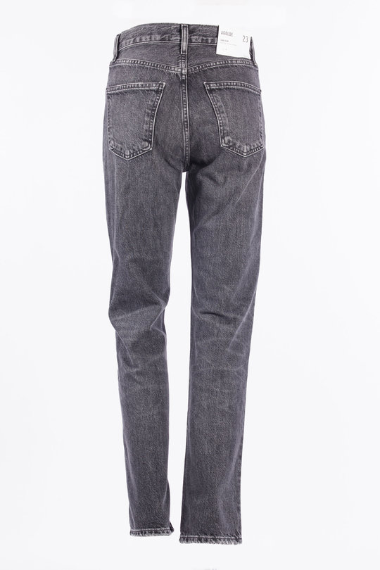 Jeans Lana High Rise Vintage Straight grey, Agolde
