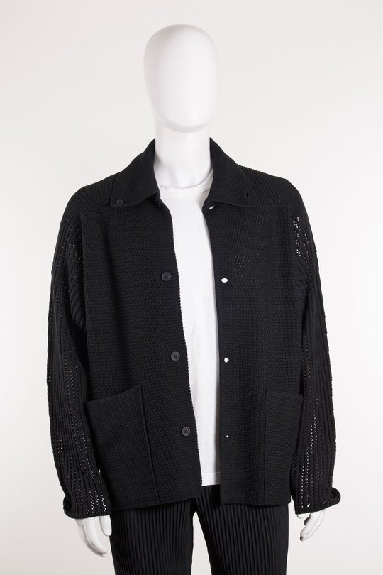 Jacke HP56-KC210 black, Homme Plissé Issey Miyake