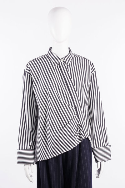 Hemd 16627 black/white, ODEEH