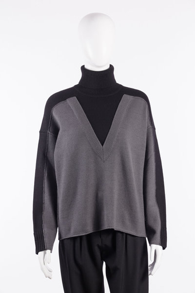 Pullover S52HA0306 grey/black, MM6
