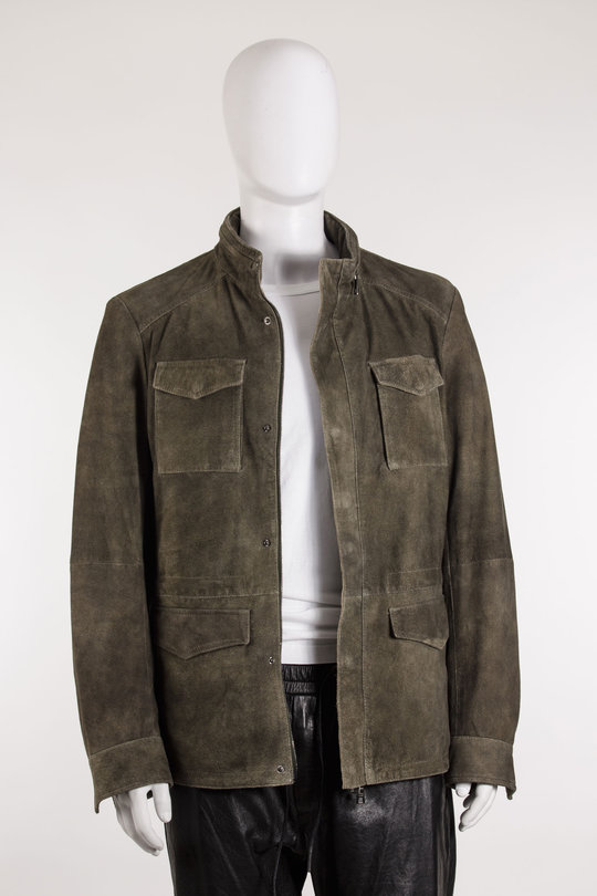 Lederjacke GU262S28097CMAK green, Giorgio Brato