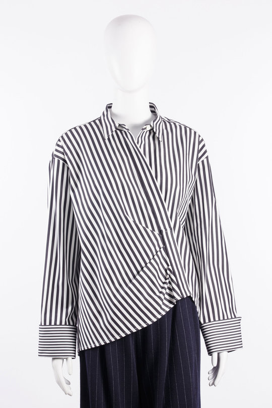 Hemd 16627 black/white, ODEEH