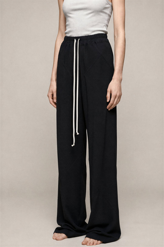 Hose RP02F5304 HY Drawstring Bias black, Rick Owens
