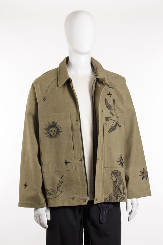 Jacke Ouja Jacket khaki, Baziszt