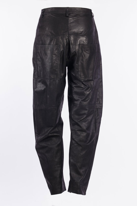 Lederhose GD27F25068VBRUSH black, Giorgio Brato