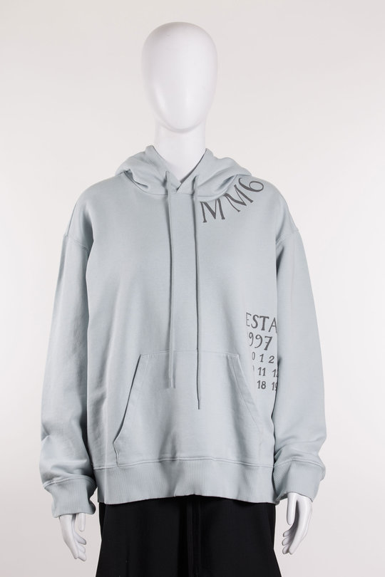 Pullover Hoodie SH0GU0026 blue, MM6