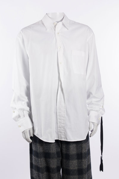 Hemd MY Shirt 17 FW 26-0024-001 Polo Shirt White, Marina Yee