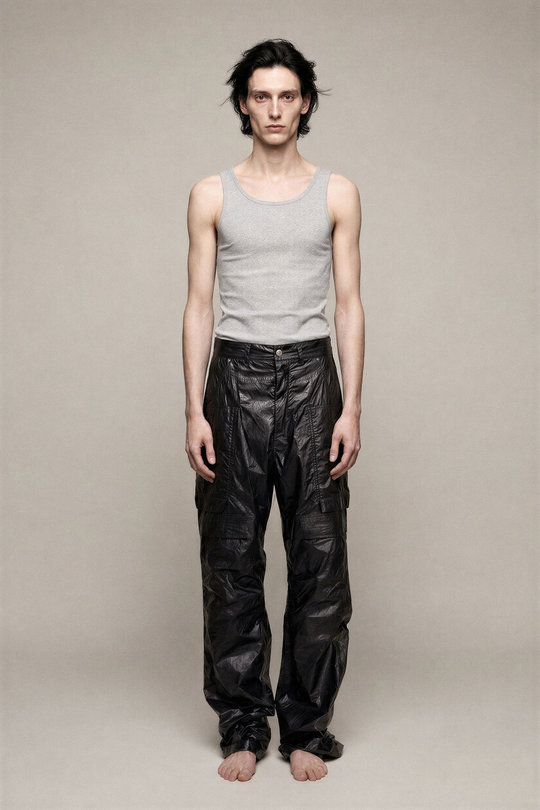 Hose RU02E1346 PCT Stefan Cargo black, Rick Owens