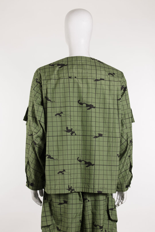 Jacke UP1F4207-1 green/black, Undercover