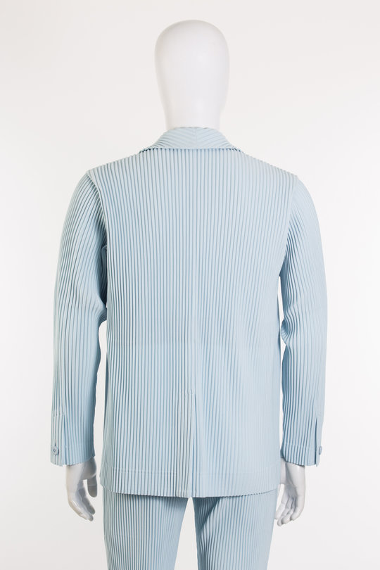 Blazer HP46-JD155 light blue, Homme Plissé Issey Miyake