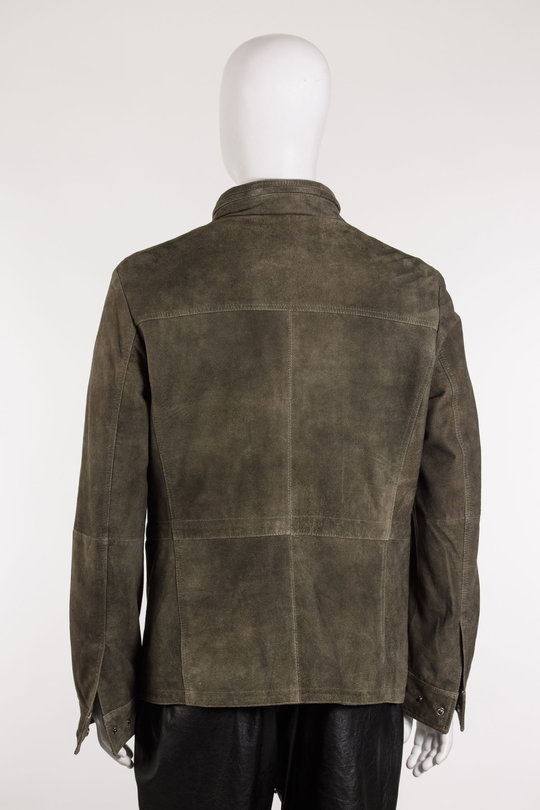 Lederjacke GU262S28097CMAK green, Giorgio Brato