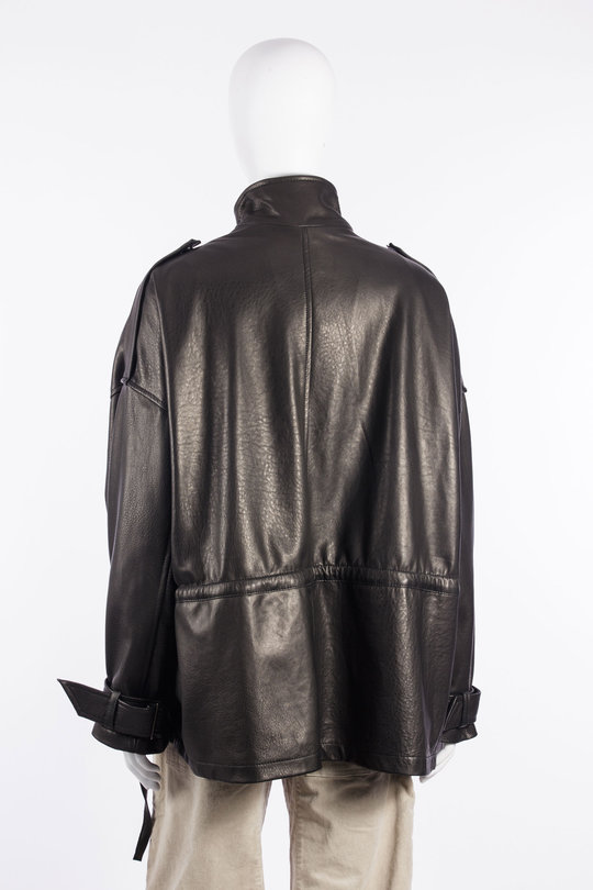 Lederjacke GD27F23096MGA black, Giorgio Brato