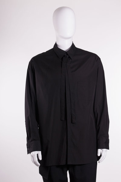 Hemd HL-B05-001-2 black, Yohji Yamamoto