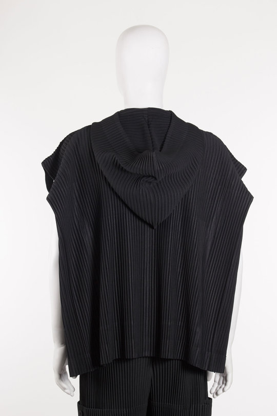 Weste HP58-JL083 black, Homme Plissé Issey Miyake
