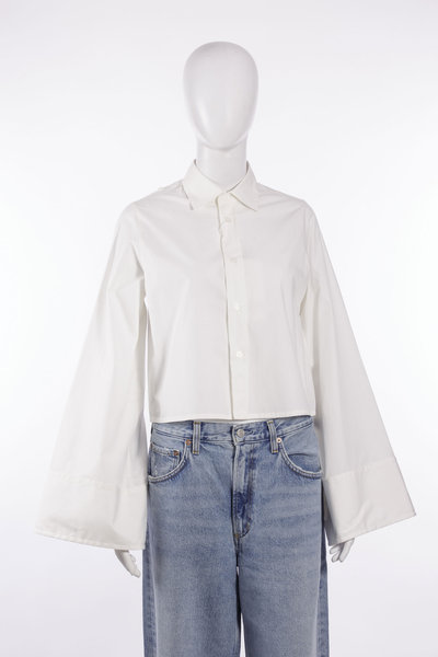 Bluse S52DT0044 white, MM6