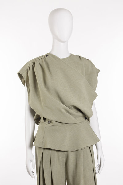 Top AZ019 Scilla olive green, Iro