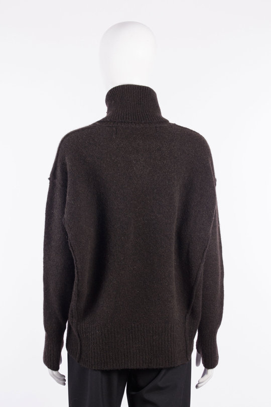 Pullover DK12F26 darkbrown, Isabel Benenato