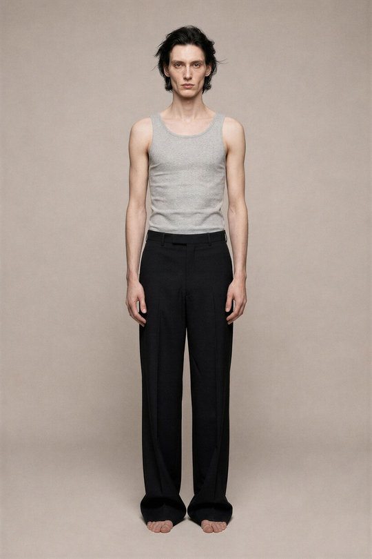 Hose RU01F2352 WT Tailored Geth black, Rick Owens